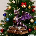 thumbnail image 1 of Cadancy Christmas Tree Decorations Dragon Ornaments Festival Gifts Hanging Pendant Personalized Holiday Party Decor Indoor Outdoor Funny Xmas Ornament, 1 of 9