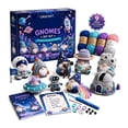 thumbnail image 1 of Cadancy Crochet Kit Gnomes 9 Piece Beginner DIY Amigurumi Tea Party Yarn Hook Pattern Guided Instruction Home Craft Gift for Adults Teens Supplies Holiday Christmas Stocking Stuffers, 1 of 6