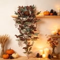 thumbnail image 1 of Cadancy Fall Garland Artificial Maple Leaf Hanging Vine for Autumn Harvest Thanksgiving Halloween Mantle Fireplace Wall Door Frame Decoration Indoor Outdoor Home Decor, 1 of 6