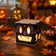 thumbnail image 1 of Cadancy Halloween Craft Kit Projection Lantern DIY Set for Home Decor Spooky Ghost Light Hanging Decoration Handmade Creative Activity Party Favor Gift, 1 of 6
