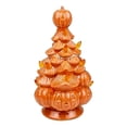 thumbnail image 1 of Cadancy Halloween Decorations Ceramic LED Light Up Pumpkin Tree Ornament for Mantel Shelf Table Centrepiece Decor Spooky Seasonal Home Decor Night Light Holiday Gift, 1 of 8