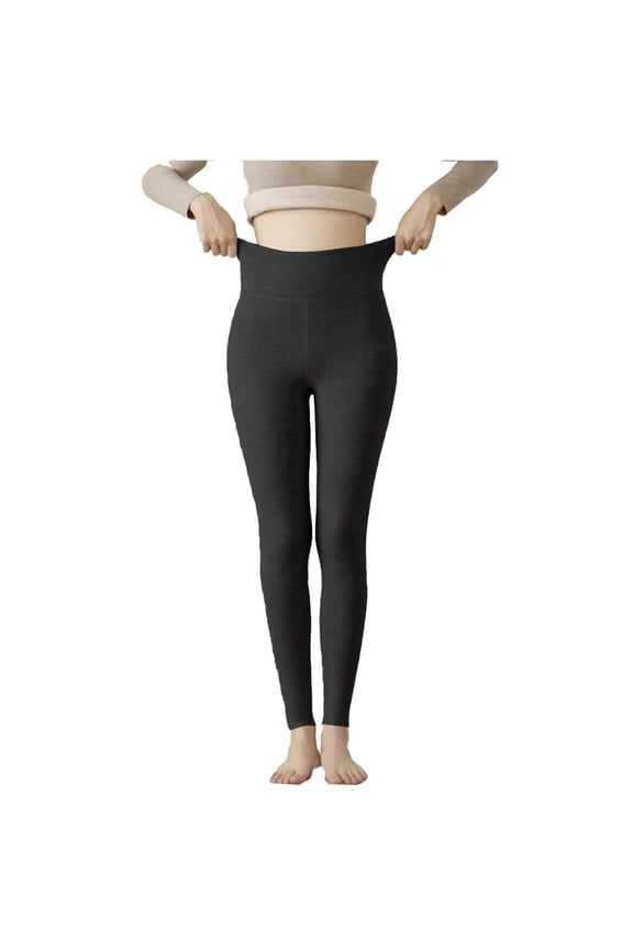 Leggings for Women Tummy Control High Waisted Stretchy Yoga Pants Winter Warm Base Layer Bottom Casual Cozy Soft Gym Workout Running Tights