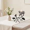 thumbnail image 1 of Cadancy Metal Branch Bird Nest Decorative Candle Holder Table Centerpiece Tea Light Stand Dining Room Vintage Home Decor Wedding Party Ornament Fireplace Mantle Decoration Gift, 1 of 6
