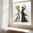 thumbnail image 1 of Cadancy Suncatchers for Windows Celestial Sun Moon Hanging Ornament Stained Glass Acrylic Art Pendant Boho Wall Decor Room Home Garden Decoration, 1 of 7