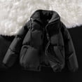 thumbnail image 1 of Cadancy Womens Quilted Jacket Plus Size Zip Up Oversized Down Coats with Pockets Stand Collar Drawstring Puffy Padded Jackets 2025 Winter Puffer Coat, 1 of 5