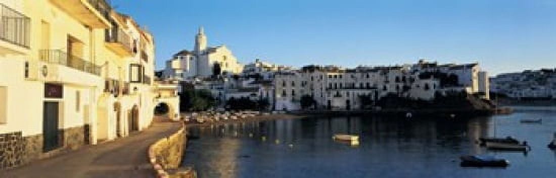 Cadaques Spain Canvas Art - Panoramic Images (18 x 6)