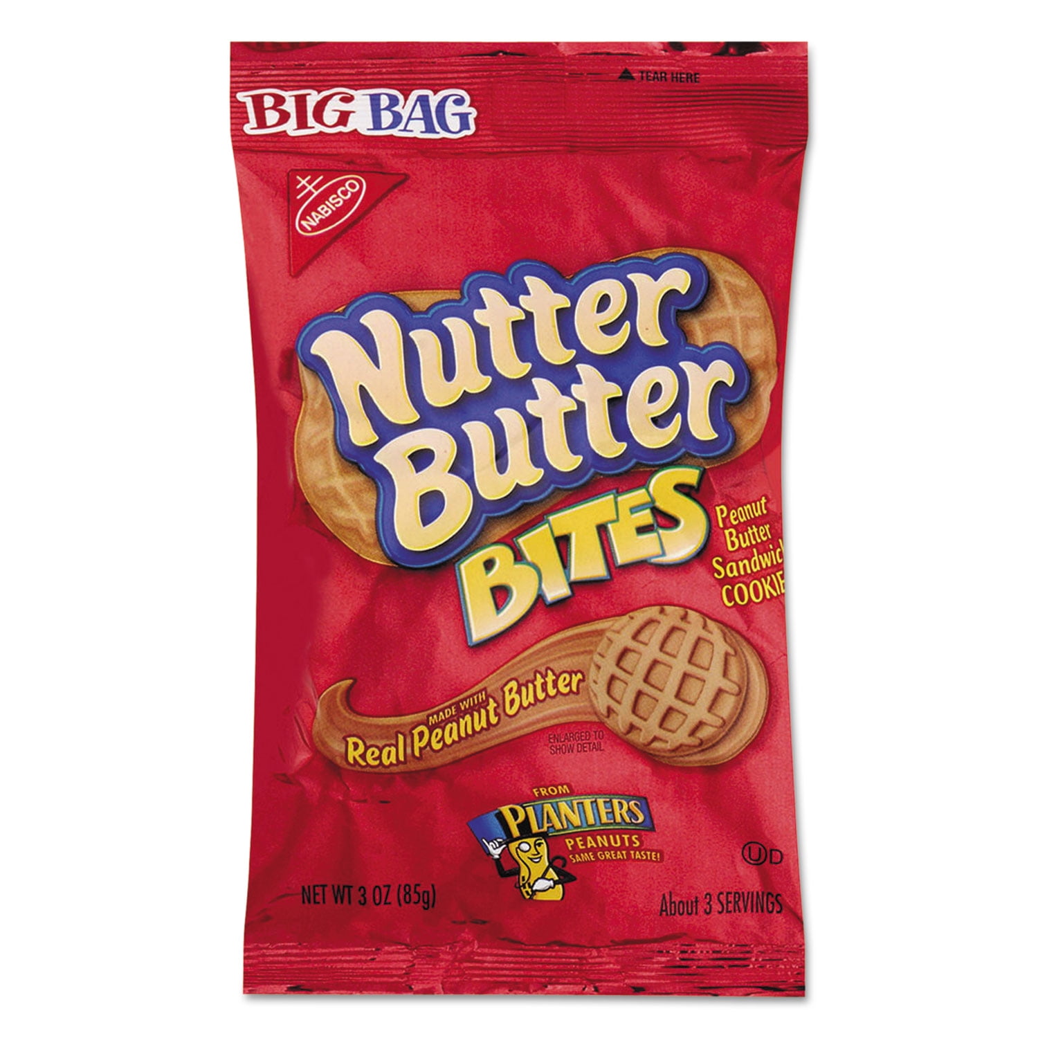 Cadbury Adams Usa 03745 Nutter Butter Cookies, 3 oz..