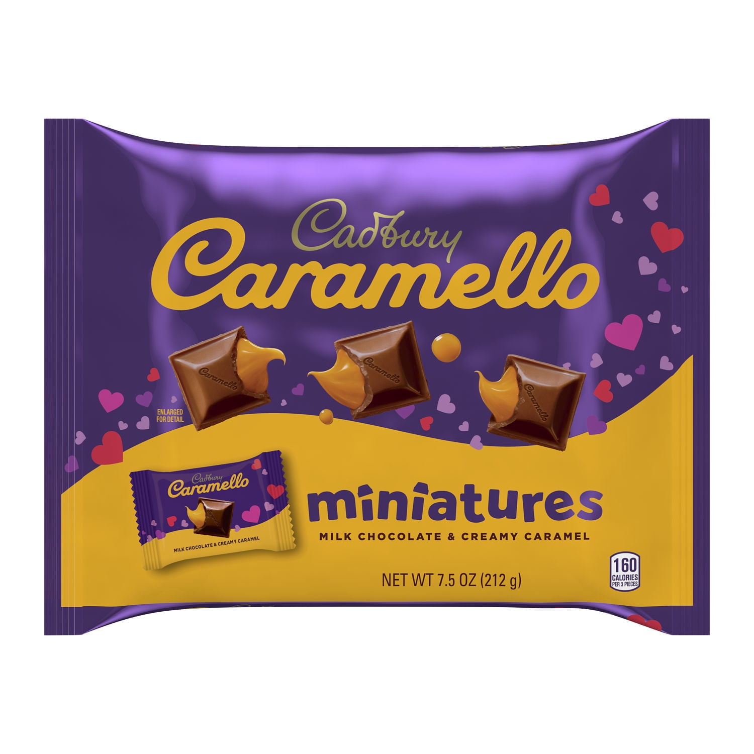 Cadbury Caramello Miniatures Milk Chocolate Caramel Valentine's Day
