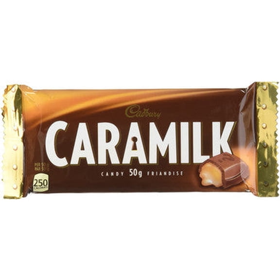 Cadbury Caramilk Chocolate Bar, 50g/1.8 oz