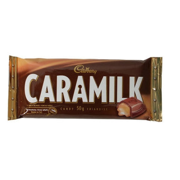 Cadbury Caramilk Lot of 24 Bars 50 Grams