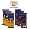 thumbnail image 1 of Cadbury Chocolate Candy Bar Variety Box 6-Count Full Size Bars By CANDY CABIN CARMELLO-DARK CHOCOLATE, 1 of 2