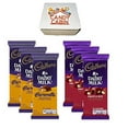 thumbnail image 1 of Cadbury Chocolate Candy Bar Variety Box 6-Count Full Size Bars By CANDY CABIN CARMELLO-FRUIT & NUT, 1 of 2