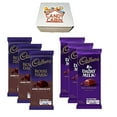 thumbnail image 1 of Cadbury Chocolate Candy Bar Variety Box 6-Count Full Size Bars By CANDY CABIN DARK CHOCOLATE-MILK CHOCOLATE, 1 of 2