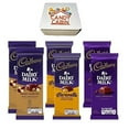thumbnail image 1 of Cadbury Chocolate Candy Bar Variety Box 6-Count Full Size Bars By CANDY CABIN ROAST ALMOND-CARMELLO-MILK, 1 of 2