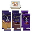 thumbnail image 1 of Cadbury Chocolate Candy Bar Variety Box 6-Count Full Size Bars By CANDY CABIN ROAST ALMOND-DARK-MILK, 1 of 1