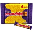 thumbnail image 1 of Cadbury Crunchie Chocolate Bar Multipack 4 x 32g, British Import (Pack of 3), 1 of 2