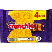 Cadbury Crunchie Milk Chocolate Bar 4pk