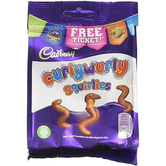 Cadbury Curly Wurly Squirlies 95G