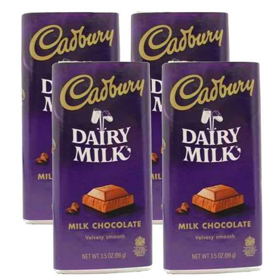 Cadbury Dairy Milk Bar 4pcs 3.5Oz
