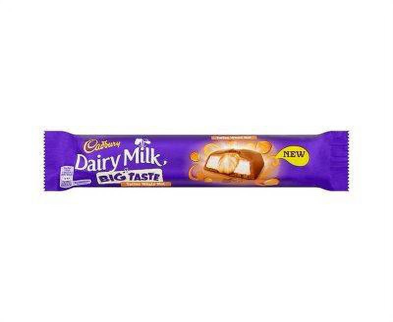 Cadbury Dairy Milk Big Taste Toffee Whole Nut Chocolate Bar (43g x 24)
