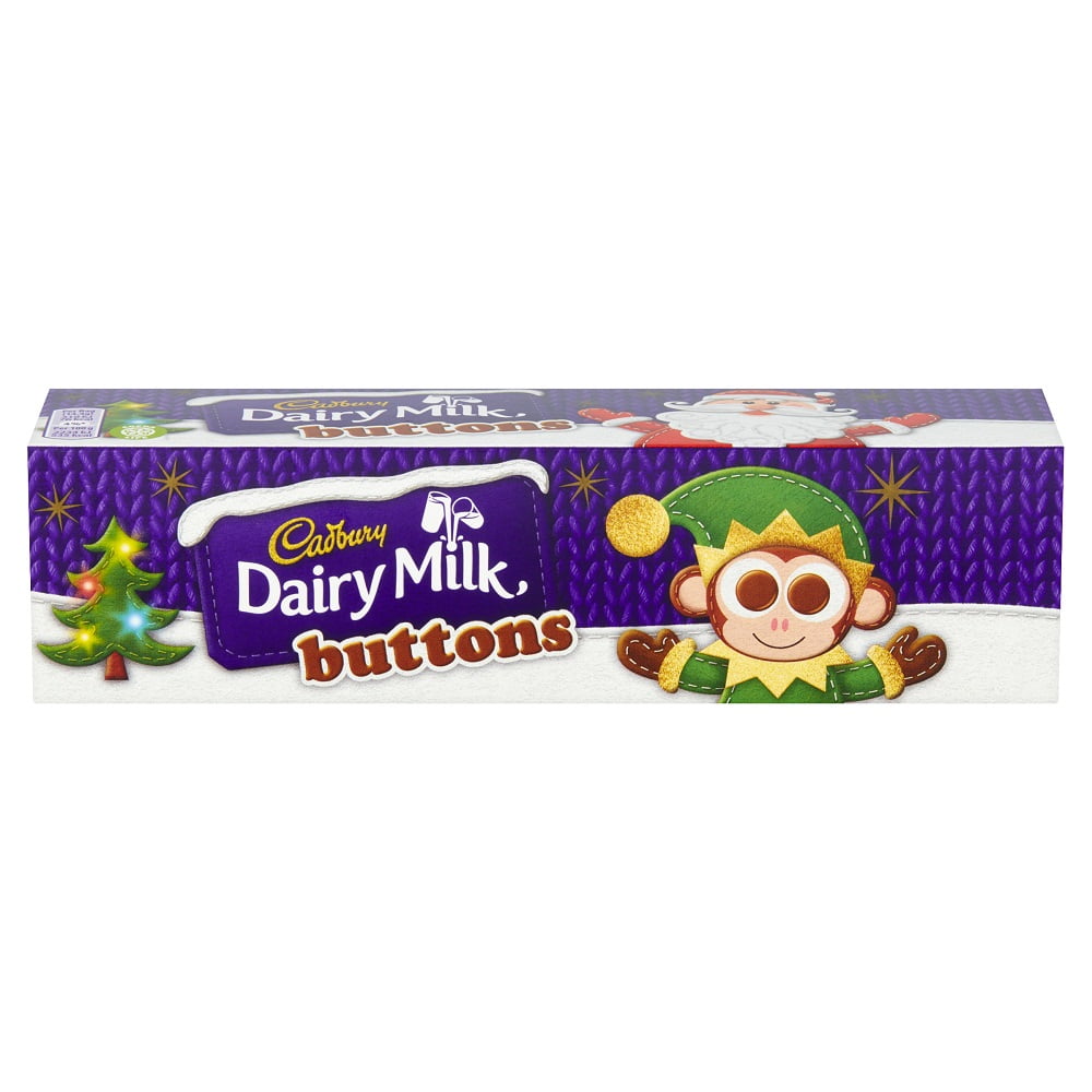 Cadbury Dairy Milk Buttons Chocolate Tube 72g