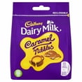 thumbnail image 1 of Cadbury Dairy Milk Caramel Nibbles Chocolate Bag 120g (Pack of 6), 1 of 5