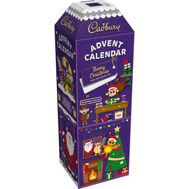 Cadbury Dairy Milk Christmas Chocolate Advent Calendar 90G - Walmart.com