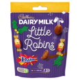 thumbnail image 1 of Cadbury Dairy Milk Daim Little Robins Bag 77g (Pack of 12), 1 of 1