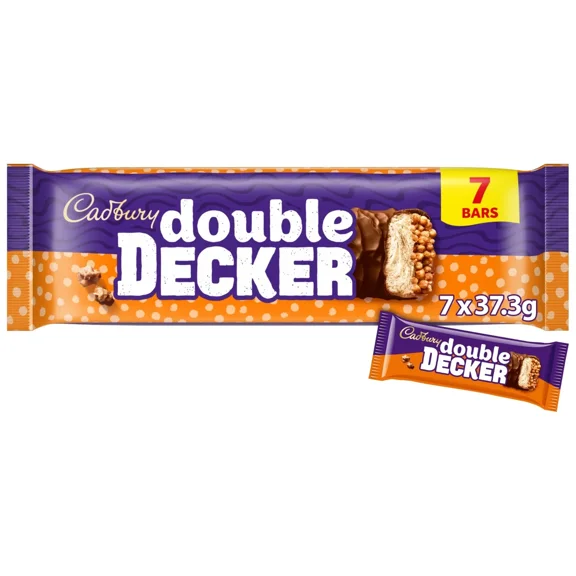 Cadbury Double Decker Multipack - 7 x 37.3g