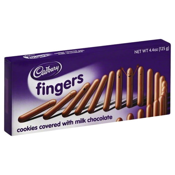 Cadbury Fingers Original Chocolate Covered Cookies, 4.4 Oz.