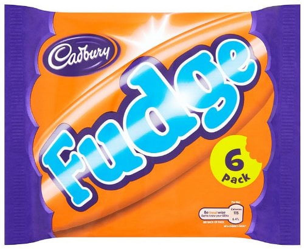 Cadbury Fudge 6 Bars (7 packs of Fudge 6 pack multipack, Total 42 Bars