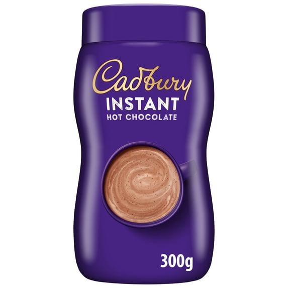 Cadbury Instant Hot Chocolate Powder 300G, Imported from Britain