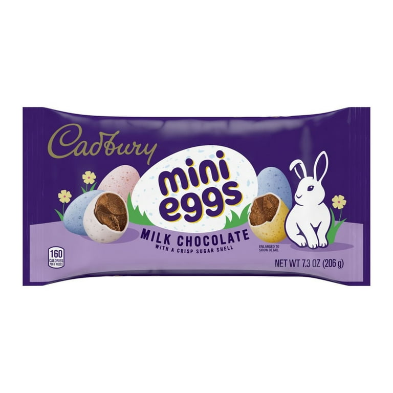 Cadbury Milk Chocolate Mini Eggs 7.3 oz. Bag - Walmart.com