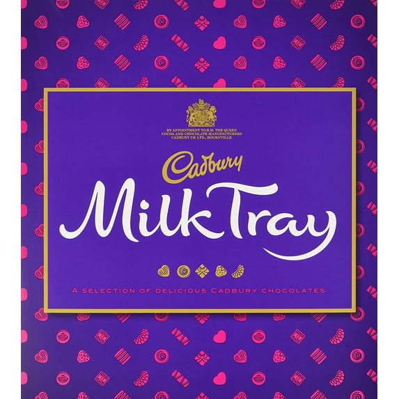 Cadbury Milk Tray Chocolate Box, 360g - Imported from the UK