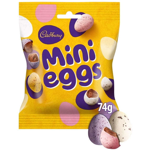 Cadbury Mini Eggs 74g, Imported from Britain