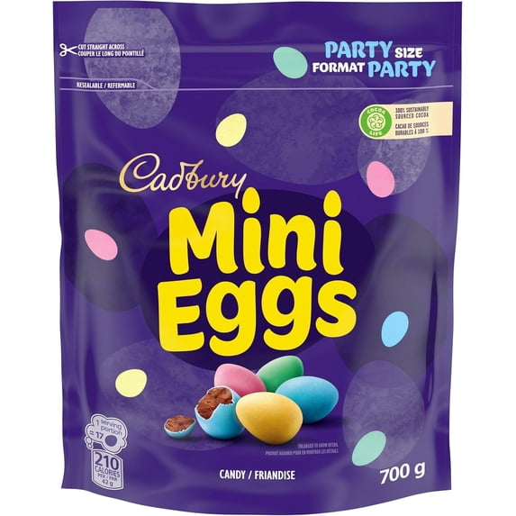 Cadbury Mini Eggs Party Size 700g (24.6 oz)