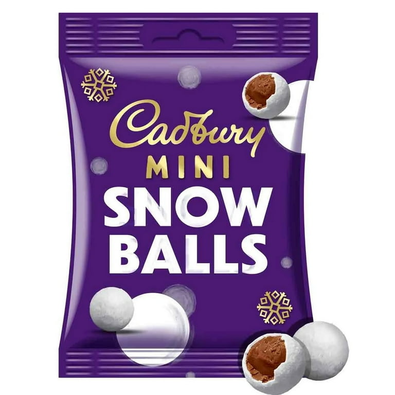 Cadbury Mini Snowballs Christmas Chocolate 80g - Candy