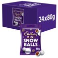thumbnail image 1 of Cadbury Mini Snowballs Christmas Chocolate Bag, 80G (Pack Of 2) Packaging May Vary, 1 of 1