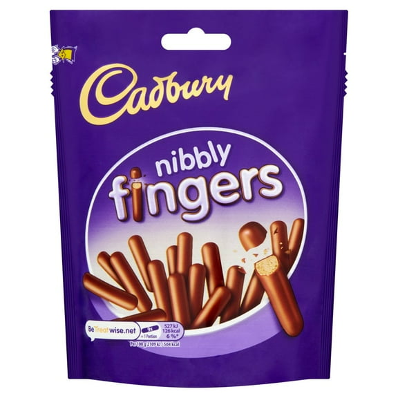 Cadbury Nibbly Milk Chocolate Fingers Bag