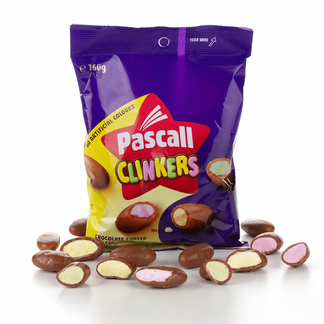 Cadbury Pascall Clinkers Milk Chocolate Coated Crunchy Candy ...