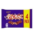 thumbnail image 1 of Cadbury Picnic Chocolate Bar 4 Pack Multipack 152g, Imported from Britain, 1 of 1