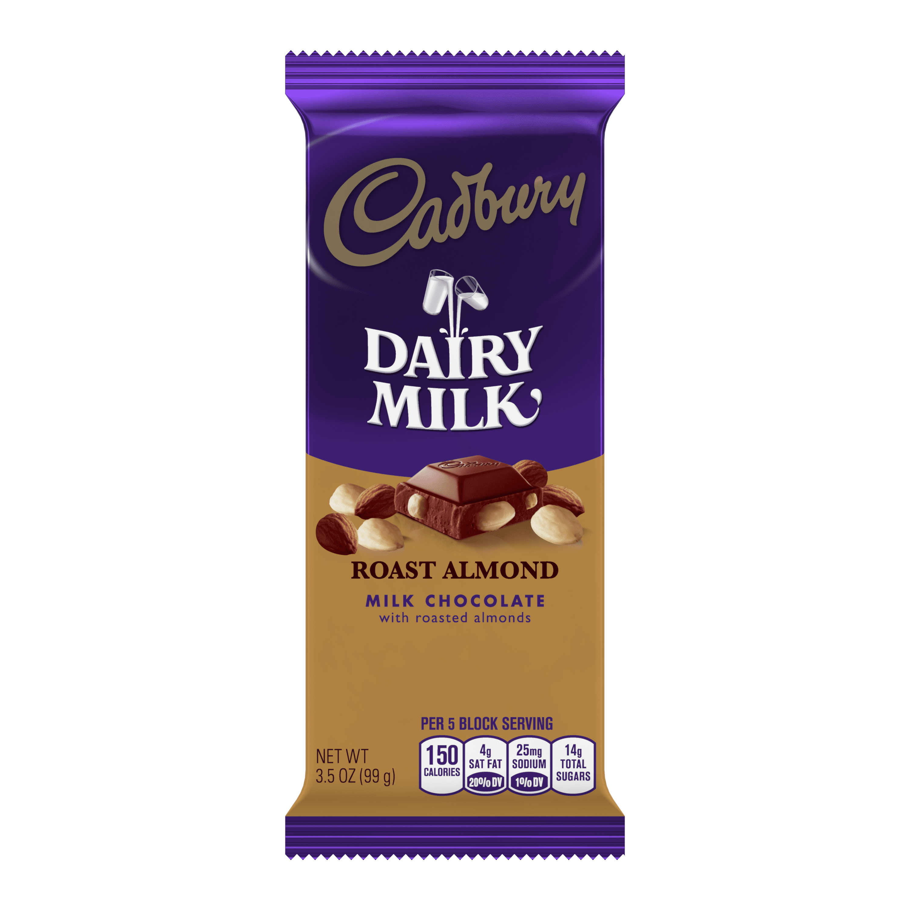 Cadbury almond chocolate discount