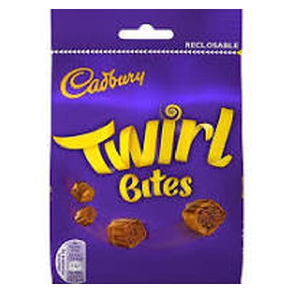 Cadbury Twirl Bites Chocolate Bag - 100g - British Chocolate