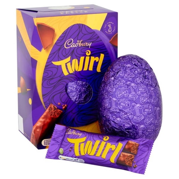 Cadbury Twirl Chocolate Easter Egg 218g (Pack of 1)