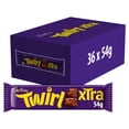 thumbnail image 1 of Cadbury Twirl Xtra Duo Chocolate Bar 54g (pack of 36), 1 of 2