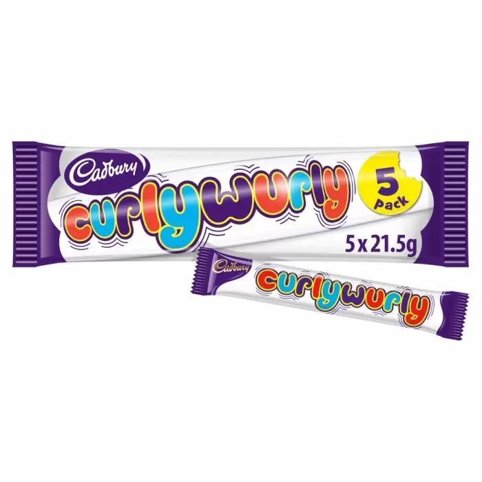 Cadburys Curly Wurly 5 Pack - Walmart.com