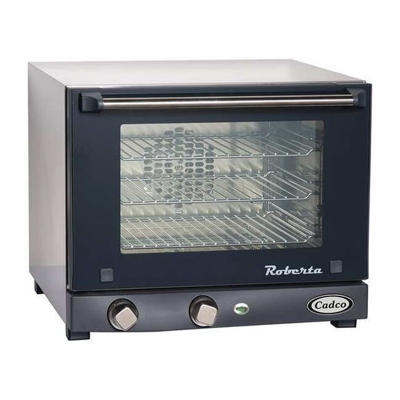 Cadco Quarter Size Convection Oven, 120V, 1450 Watts OV-003