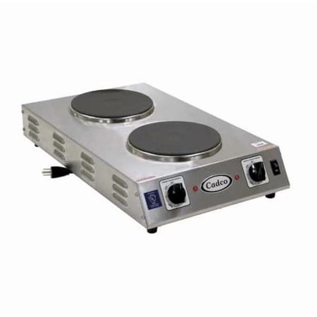 Hot Plate,Double,Cast Iron CDR-2CFB