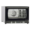thumbnail image 1 of Cadco XAF-113 Heavy-Duty Countertop Convection Oven with Manual Controls and Humidity, Stainless Steel, NSF, 120v, For Commercial Use, 120 lbs., 1 of 3