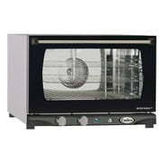 Cadco XAF-113 Heavy-Duty Countertop Convection Oven with Manual Controls and Humidity, Stainless Steel, NSF, 120v, For Commercial Use, 120 lbs.